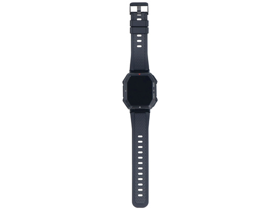 Nowy Smartwatch GlacierX Trail Black + Bransoleta mesh GX-TC55 BM