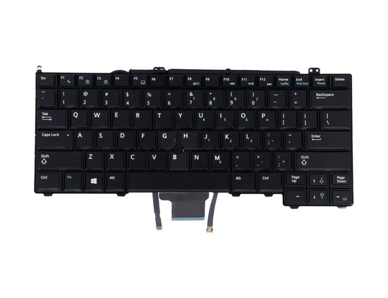 Klawiatura Dell Latitude E7240 E7420 E7440 PODŚWIETLENIE / TRACKPOINT / STICKERY PL