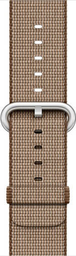 Oryginalny Pasek Apple Watch Woven Nylon T.Coffe/Caramel 38mm