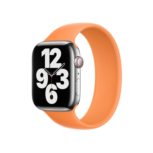 Oryginalny Pasek Apple Solo Loop Marigold 45mm rozmiar 4 w zaplombowanym opakowaniu
