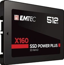 Nowy Dysk SSD EMTEC X160 Power Plus 512GB 2,5'' SATA III 3D NAND