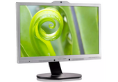 Monitor Philips 241P6Q 24" LED 1920x1080 IPS DisplayPort DVI Kamerka Srebrny