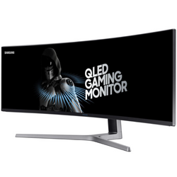 Monitor Samsung C49HG90DMR 49" Curved QLED 3840x1080 VA HDMI DisplayPort Klasa A