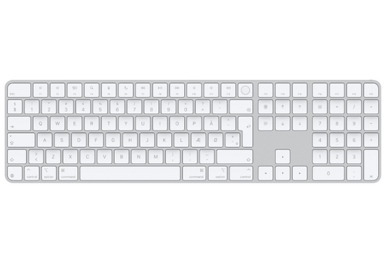 Oryginalna Klawiatura Apple Magic Keyboard Touch ID Numpad Denmark