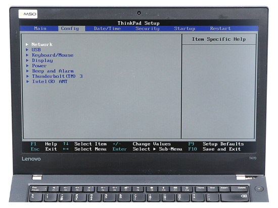 Lenovo ThinkPad T470 i5-6300U 8GB 256GB SSD 1920x1080 Klasa B Windows 10 Professional
