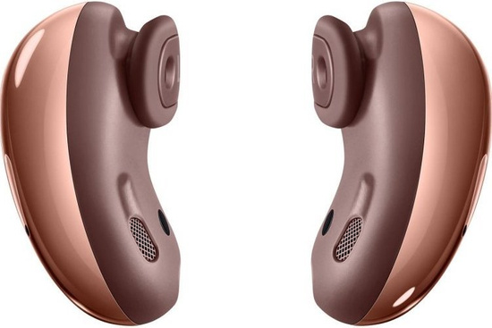 Nowe Słuchawki Samsung Galaxy Buds Live SM-R180 Bluetooth Brązowe