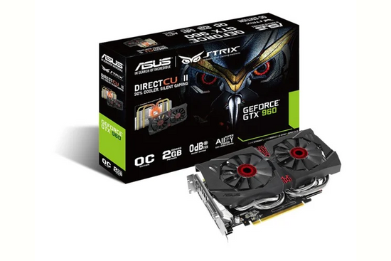 Karta Graficzna ASUS GeForce GTX 960 2GB GDDR5 Wysoki Profil