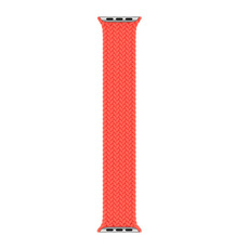 Oryginalny Pasek Apple Braided Solo Loop 44mm Electric Orange Size 8