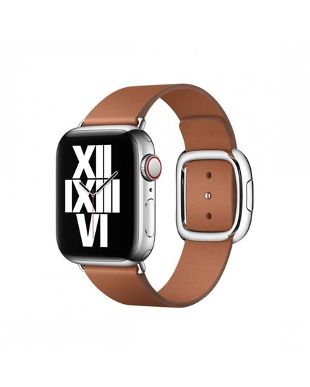 Oryginalny Pasek Apple Modern Buckle Saddle Brown 40mm rozmiar S