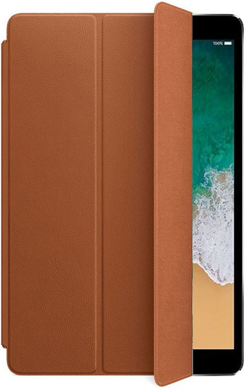 Apple iPad Pro 10.5 A1701 Cellular 4GB 64GB Space Gray Klasa A- iOS Oryginalne etui Apple iPad Pro 10,5'' Leather Smart Cover Saddle Brown