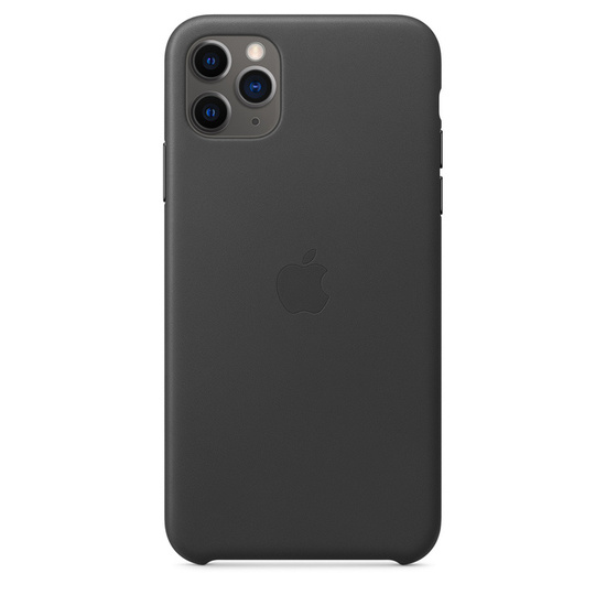 Nowe Oryginalne Etui Skórzane Apple iPhone 11 Pro Max Black