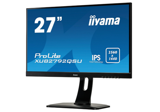 Monitor IIYAMA ProLite XUB2792QSU 2560x1440 2K DisplayPort HDMI Klasa A (PL2792Q)