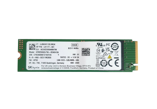 Dysk Hynix BC511 256GB SSD M.2 2280 NVMe