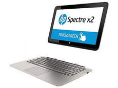 HP Spectre x2 Pro i5-4202Y 4GB 256GB SSD 1920x1080 Klasa A- Windows 10 Home bez baterii