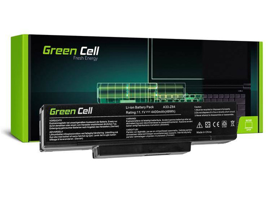 Bateria Green Cell BTY-M66 M660NBAT-6 do Asus A9 X56 X56K Z53 Z53J Z53S PC CLUB EnPower ENP 630