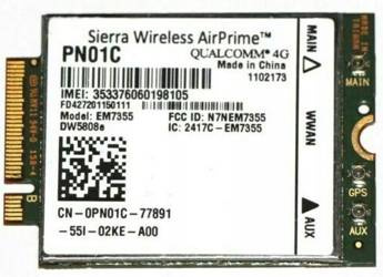 Moduł WWAN Sierra Wireless AirPrime DW5808e PN01C