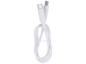 Nowy kabel Encore Energy 2x USB-C przewód PD do ładowania i transferu danych 50cm biały 60W MD-60CC05W