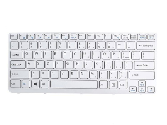 Klawiatura do Laptopa Sony Vaio SVE14 Biała