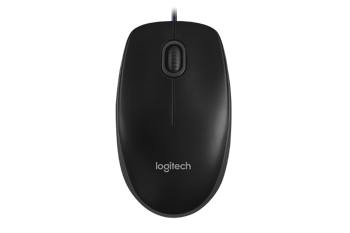 Nowa Mysz Logitech B100 Przewodowa Optyczna Czarna USB 800DPI