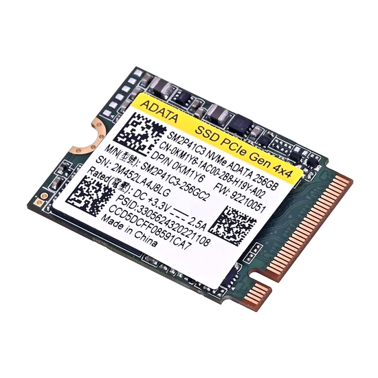 Dysk SSD ADATA SM2P41C3 256GB M.2 2230 NVMe PCIe
