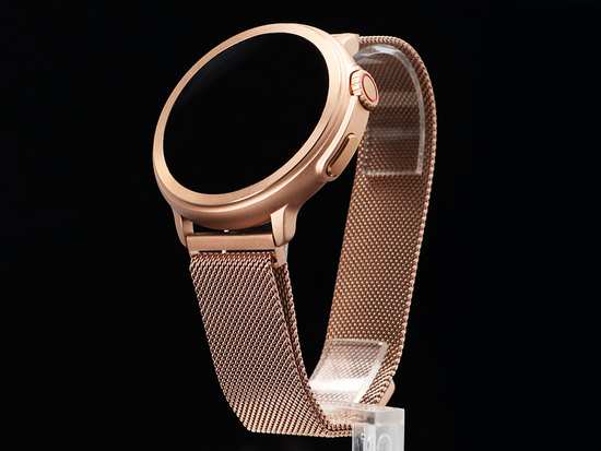 Nowy Smartwatch GlacierX Aura Rose Gold + Bransoleta mesh GX-AR60 BM