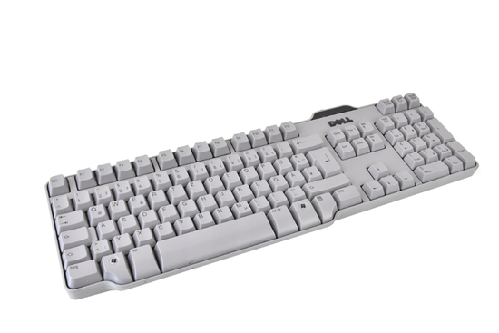 Poleasingowa Klawiatura DELL SK-8115 USB QWERTZ/AZERTY Stickery Szara