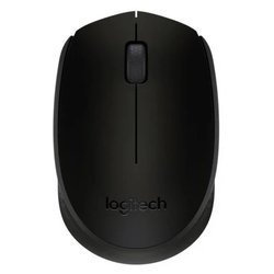 Nowa Mysz Logitech B170 Optyczna Bezprzewodowa Czarna 1000DPI Odbiornik USB