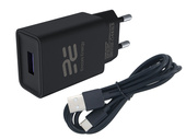 Nowa ładowarka sieciowa Encore Energy USB-A 10W + kabel USB-C ładowarka uniwersalna MD-1083RC