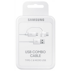 Nowy Kabel Samsung Combo USB - USB-C + Micro USB