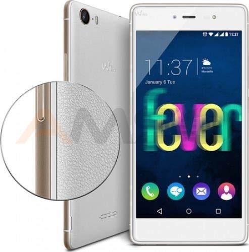 Smartfon WIKO Fever 4G 5,2" Dual SIM White/Gold Biało-złoty