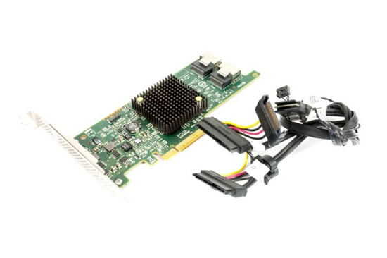 Karta Kontroler DELL SAS9217-8i SATA RAID PCI-Ex8 HBA 0GTP9G +Kabel SAS