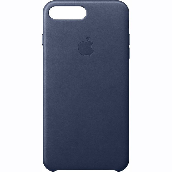 Nowe Oryginalne Etui Skórzane Apple iPhone 7 Plus Leather Case Midnight Blue