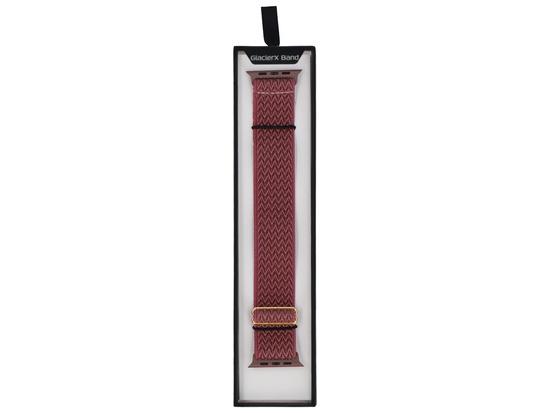 Nowy pasek GlacierX Braided SlideLock Dusty Mauve do Apple Watch 42/44/45/49mm Wrzosowy