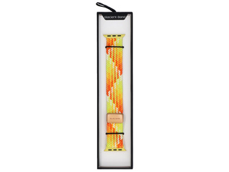 Nowy pasek GlacierX Braided Magnetic Buckle Citrus Candy do Apple Watch 38/40/41mm Cytrusowy