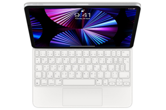 Nowa oryginalna klawiatura iPad Pro Magic Keyboard White 11'' Arabic 