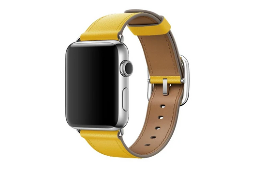 Oryginalny Pasek Apple Watch Classic Buckle Sunflower Leather 38mm w zaplombowanym opakowaniu