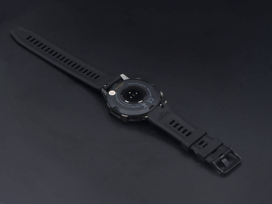 Nowy Smartwatch GlacierX Protector Black GX-PC52 + Pasek do smartwatcha GlacierX Grip Strap Nylon Black 22mm