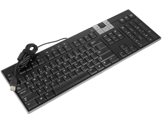 Klawiatura Multimedialna Dell U0003-DEL5 Czarna QWERTY (+naklejki)