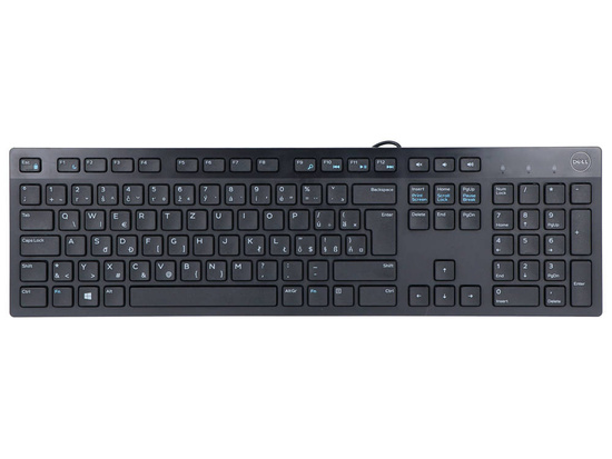 NOWA KLAWIATURA DELL QUIETKEY KB216-BK-SLOV CZARNA QWERTZ 07HKJ0 OEM