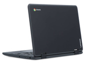 Dotykowy Lenovo Chromebook 300E 2w1 Czarny MediaTek MT8173 4GB 32GB Flash 1366x768 Klasa A- Chrome OS +Torba + Mysz