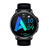 Nowy Smartwatch GlacierX Polaris Black GX-PC58 + Pasek do smartwatcha GlacierX Grip Strap Nylon Black 22mm