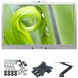 Philips 241P6Q 24" LED 1920x1080 IPS DisplayPort DVI Webcam Silver Without Stand + Adjustable Mount