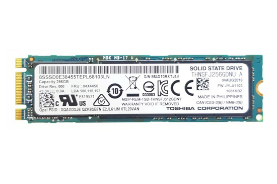 Dysk Toshiba THNSFJ256GDNU M.2 2280 256GB SATA