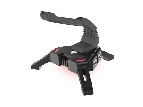 Uchwyt do kabla myszki Mouse Bungee Genesis Vanad 300 + aktywny hub USB