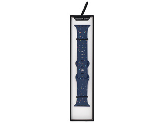 Nowy pasek do smartwatcha GlacierX Silicone Pin&Loop Band Navy Sprinkle do Apple Watch 42/44/45/49mm Granatowy