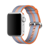 Oryginalny Pasek Apple Watch Woven Nylon Orange 38mm w zaplombowanym opakowaniu