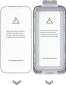 Nowe szkło hartowane do Apple iPhone 16 Pro + ramka Easy Kit