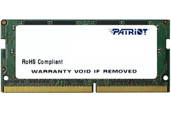 Nowa Pamięć RAM Patriot 8GB DDR4 2666MHz SODIMM CL19 1.2V (PSD48G266681S)