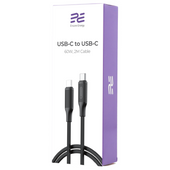 Nowy kabel Encore Energy 2x USB-C przewód PD USB do ładowania i transferu danych 200cm 60W MD-60CC2B