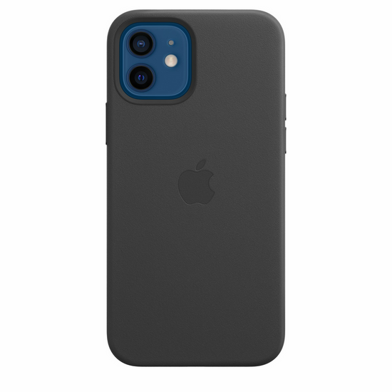 Oryginalne Etui Skórzane Apple iPhone 12 / 12 Pro Black